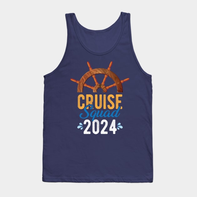 Cruise Squad 2024 Group Gifts Vacation Family Matching Tank Top by printalpha-art